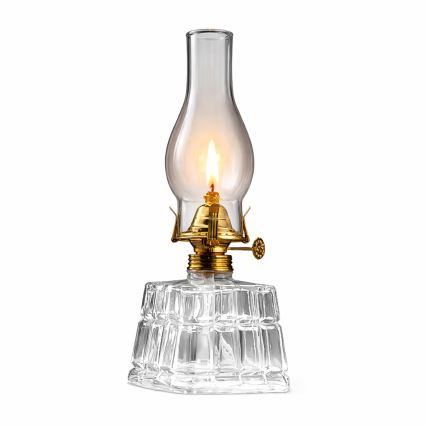 Brilagi - Petroleumlamp MERLIN läbipaistev/kuldne