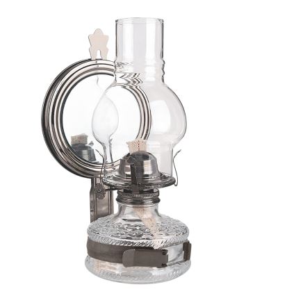 Brilagi - Petroleumlamp MERLIN must kroom