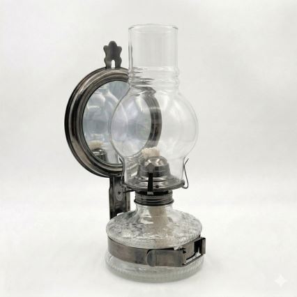 Brilagi - Petroleumlamp MERLIN must kroom