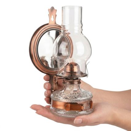 Brilagi - Petroleumlamp MERLIN pronks/patina