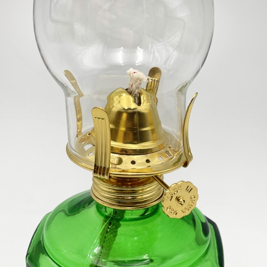 Brilagi - petroleumlamp MERLIN roheline