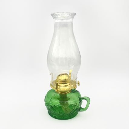Brilagi - petroleumlamp MERLIN roheline