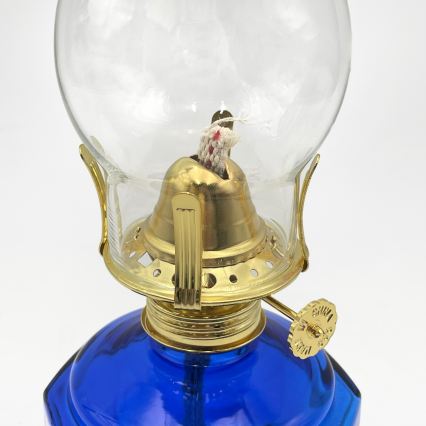 Brilagi - petroleumlamp MERLIN, sinine