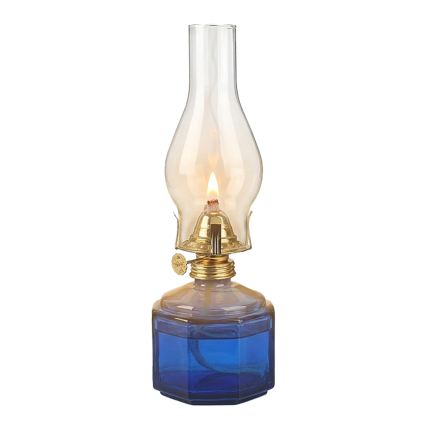 Brilagi - petroleumlamp MERLIN, sinine