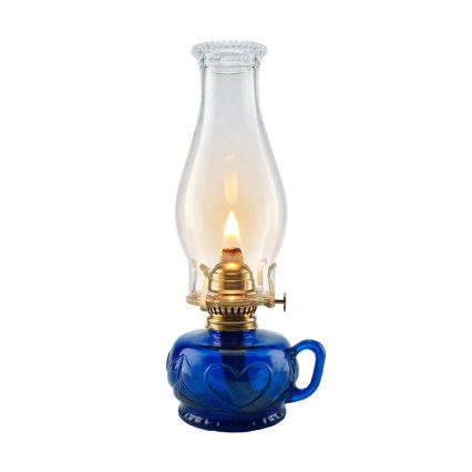 Brilagi - petroleumlamp MERLIN sinine