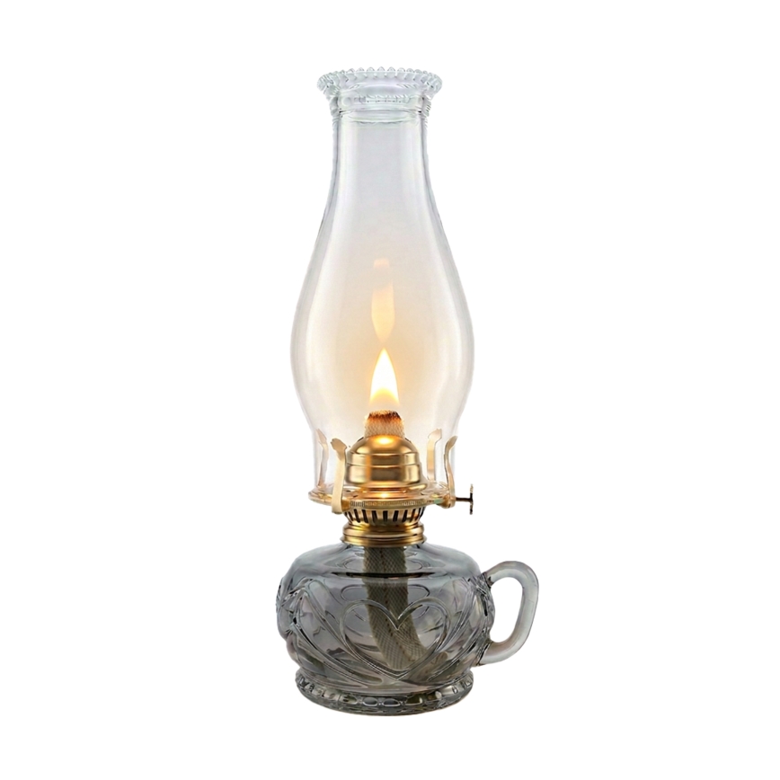 Brilagi - Petroleumlamp MERLIN suitsuhall/hall