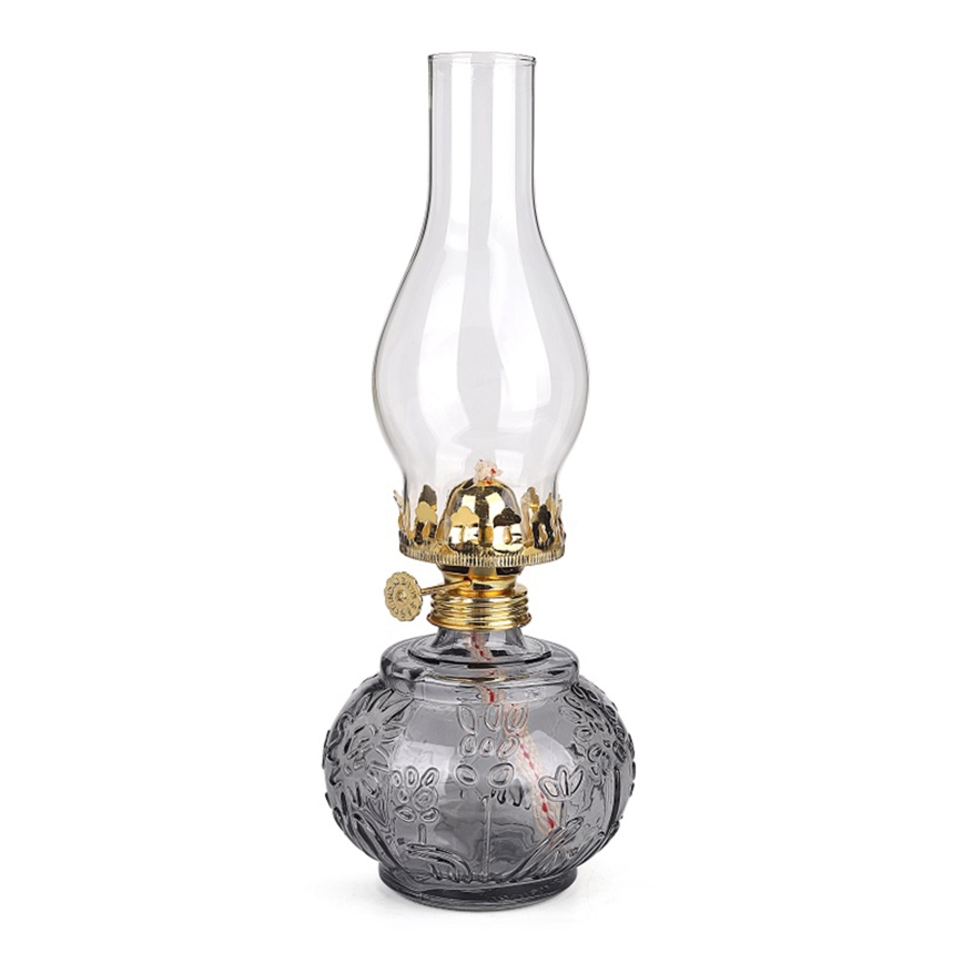 Brilagi - petroleumlamp MERLIN suitsune/hall