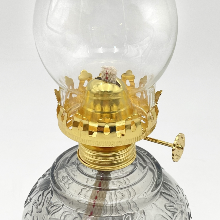 Brilagi - petroleumlamp MERLIN suitsune/hall