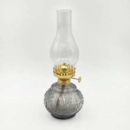 Brilagi - petroleumlamp MERLIN suitsune/hall