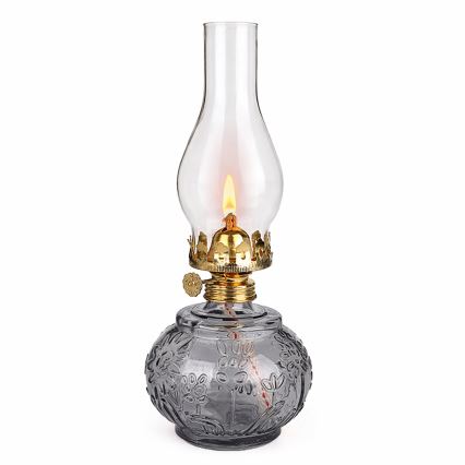 Brilagi - petroleumlamp MERLIN suitsune/hall