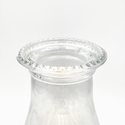 Brilagi - Petroleumlamp MERLIN suitsune/hall