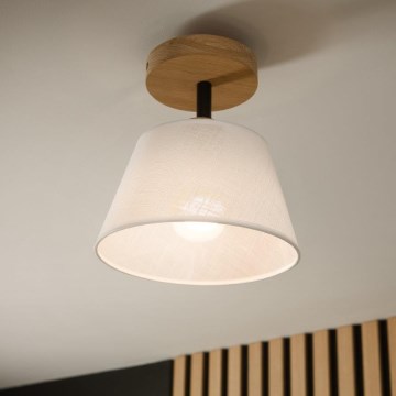 Brilagi - Pinnale kinnitatav lühter ANTHONY 1xE14/60W/230V tamm/valge