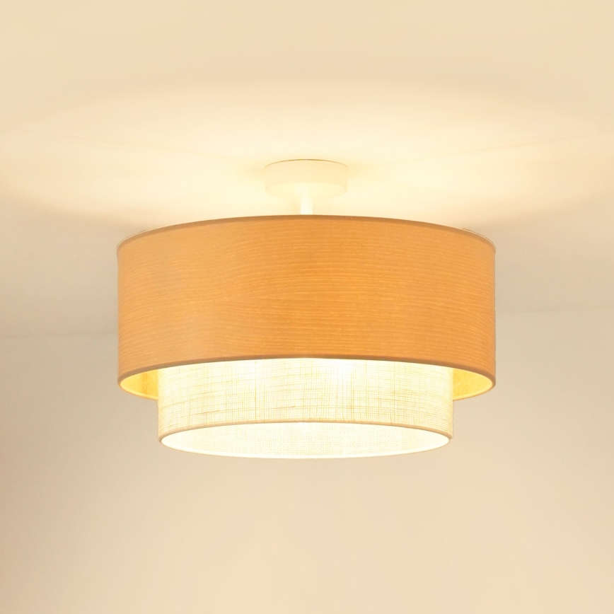 Brilagi - Pinnale kinnitatav lühter ARIZONA BOHO 1xE27/15W/230V d. 45 cm kreemikas/beež