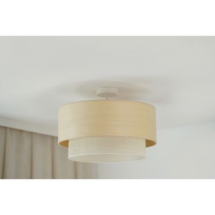 Brilagi - Pinnale kinnitatav lühter ARIZONA BOHO 1xE27/15W/230V d. 45 cm kreemikas/beež