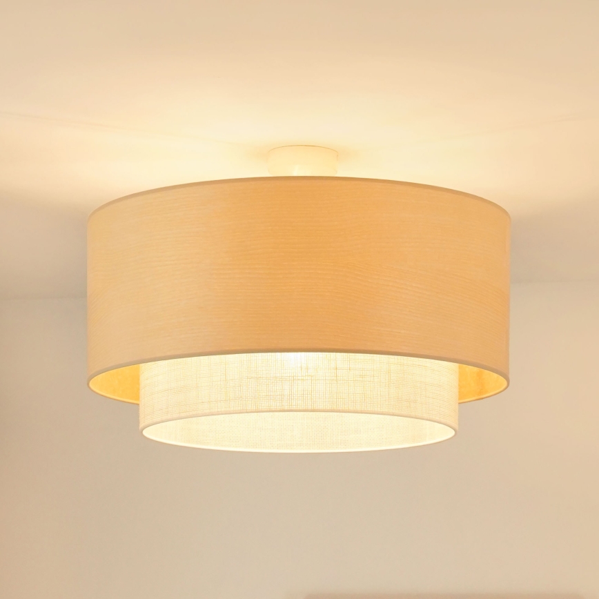 Brilagi - Pinnale kinnitatav lühter ARIZONA BOHO 1xE27/15W/230V d. 60 cm beež