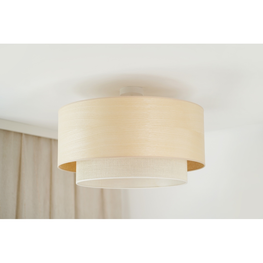 Brilagi - Pinnale kinnitatav lühter ARIZONA BOHO 1xE27/15W/230V d. 60 cm beež