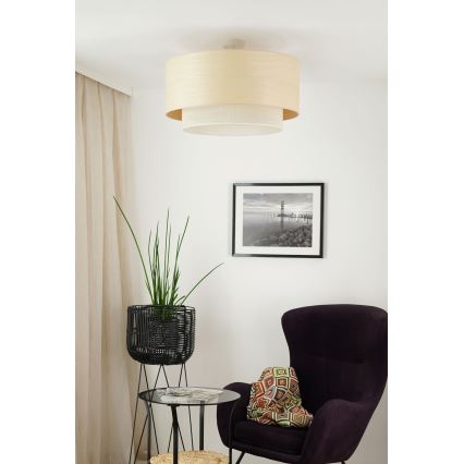 Brilagi - Pinnale kinnitatav lühter ARIZONA BOHO 1xE27/15W/230V d. 60 cm beež