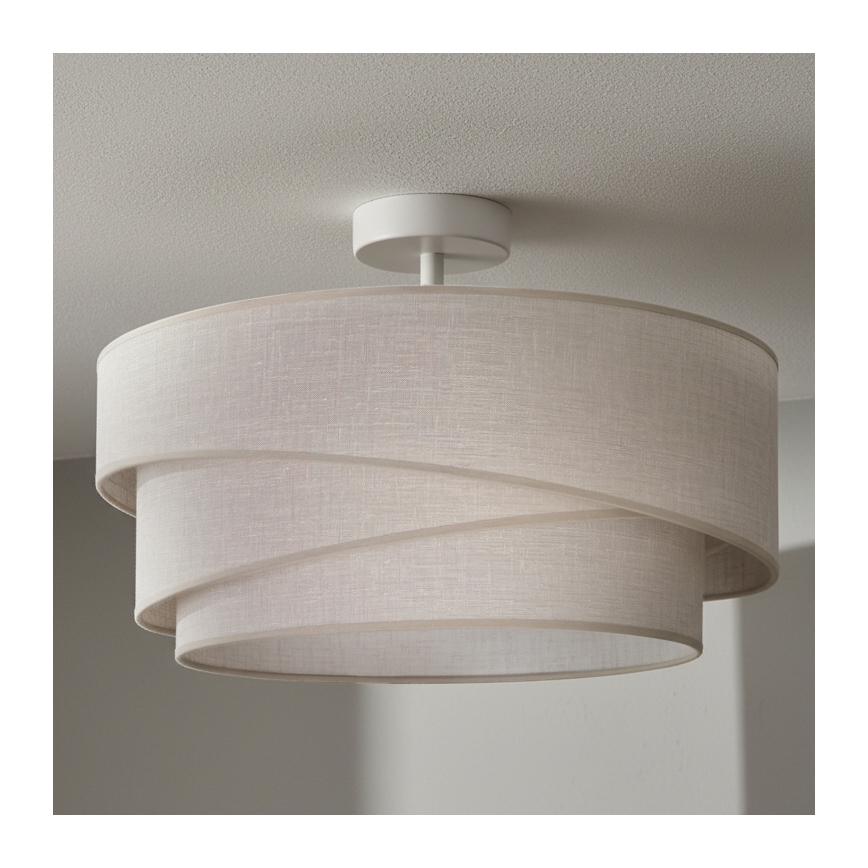 Brilagi - Pinnale kinnitatav lühter ARROW 1xE27/60W/230V, läbimõõt 45 cm, beež