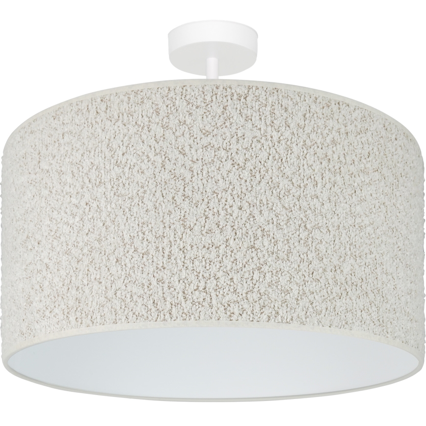 Brilagi - Pinnale kinnitatav lühter BOUCLE ROLLER 1xE27/15W/230V d. 45 cm kreemikas