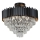 Brilagi - Pinnale kinnitatav lühter CARLOS 9xE14/40W/230V, läbimõõt 60 cm