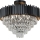 Brilagi - Pinnale kinnitatav lühter CARLOS 9xE14/40W/230V, läbimõõt 60 cm