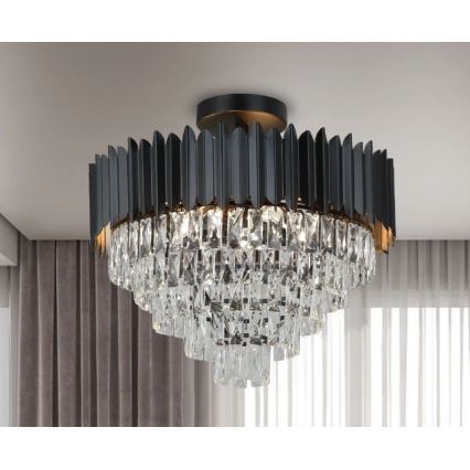 Brilagi - Pinnale kinnitatav lühter CARLOS 9xE14/40W/230V, läbimõõt 60 cm