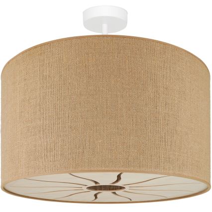 Brilagi - Pinnale kinnitatav lühter COUNTRY ROLLER 1xE27/15W/230V d. 45 cm beež