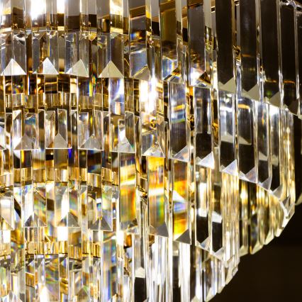 Brilagi - Pinnale kinnitatav lühter CRYSTAL 5xE14/40W/230V kuldne