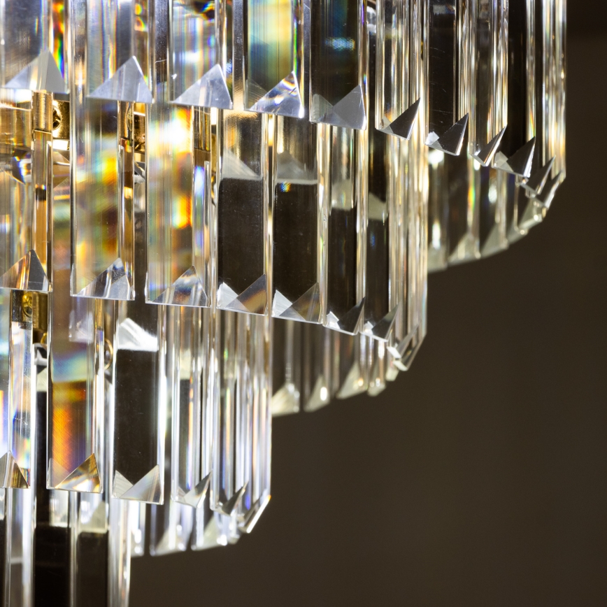 Brilagi - Pinnale kinnitatav lühter CRYSTAL 5xE14/40W/230V kuldne