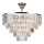 Brilagi - Pinnale kinnitatav lühter CRYSTAL 5xE14/40W/230V läikiv kroom