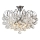 Brilagi - Pinnale kinnitatav lühter CRYSTAL 6xE14/60W/230V läikiv kroom