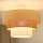 Brilagi - Pinnale kinnitatav lühter DENVER LUNETA 1xE27/15W/230V d. 45 cm beež/pruun/kreemikas
