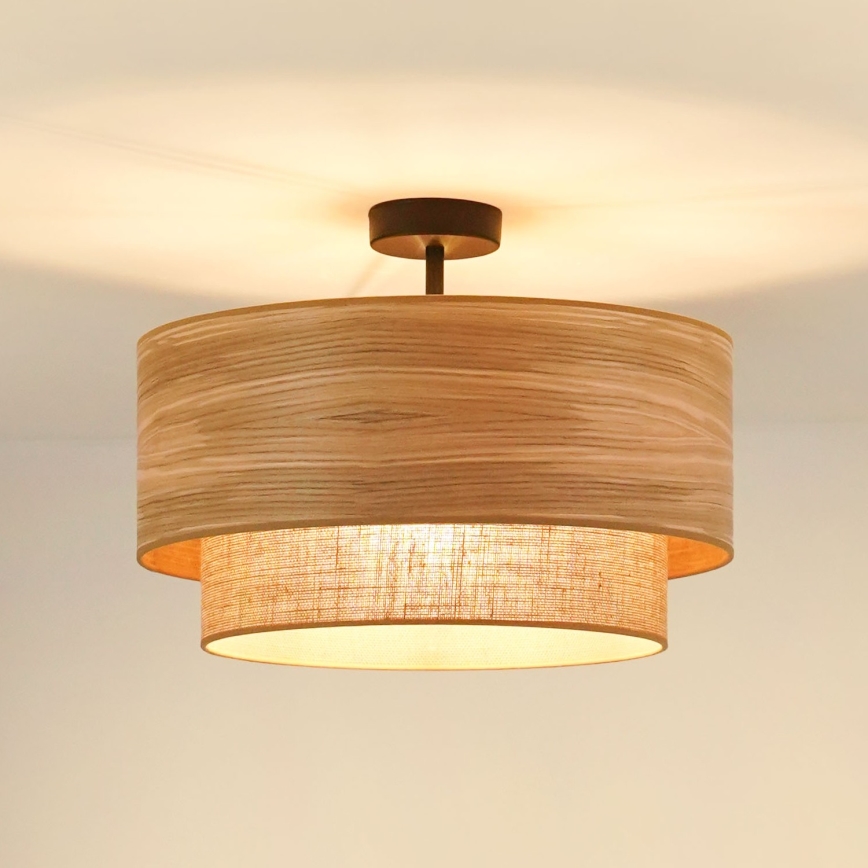 Brilagi - Pinnale kinnitatav lühter MONTANA BOHO 1xE27/15W/230V d. 45 cm pruun