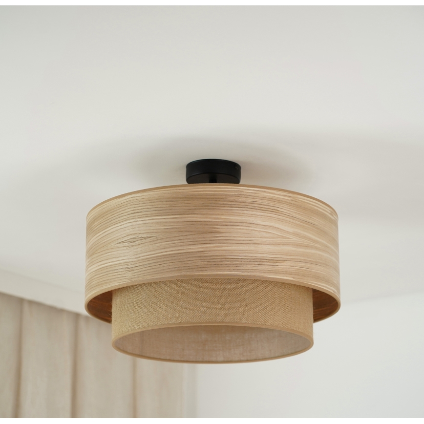 Brilagi - Pinnale kinnitatav lühter MONTANA BOHO 1xE27/15W/230V d. 45 cm pruun