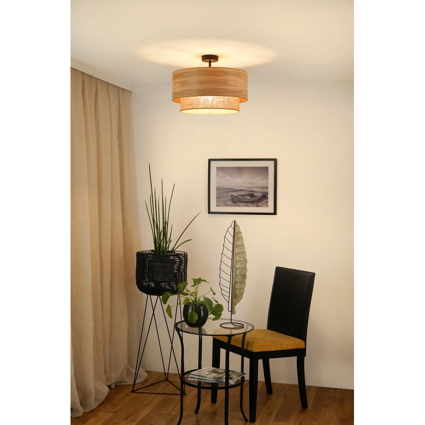 Brilagi - Pinnale kinnitatav lühter MONTANA BOHO 1xE27/15W/230V d. 45 cm pruun