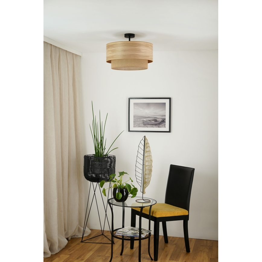 Brilagi - Pinnale kinnitatav lühter MONTANA BOHO 1xE27/15W/230V d. 45 cm pruun