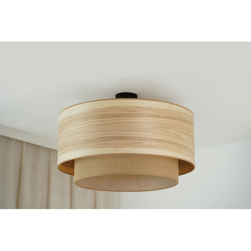 Brilagi - Pinnale kinnitatav lühter MONTANA BOHO 1xE27/15W/230V d. 60 cm pruun
