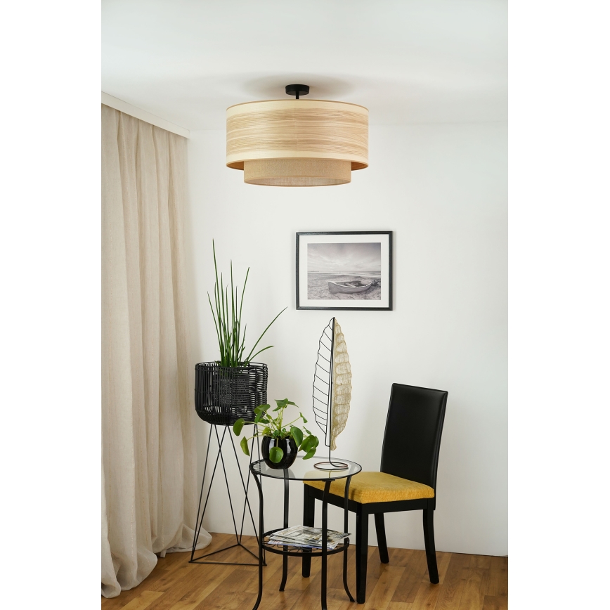 Brilagi - Pinnale kinnitatav lühter MONTANA BOHO 1xE27/15W/230V d. 60 cm pruun