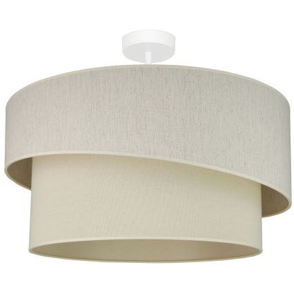 Brilagi - Pinnale kinnitatav lühter SHINE 1xE27/15W/230V d. 50 cm kreemikas