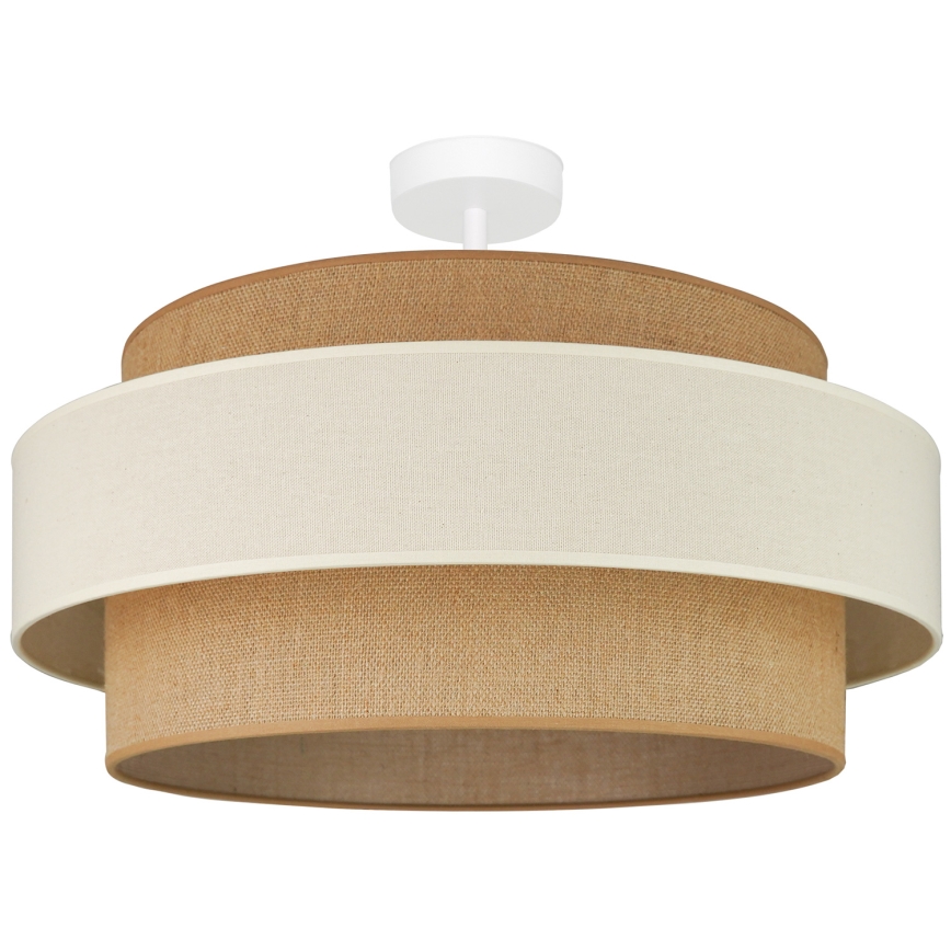 Brilagi - Pinnale kinnitatav lühter SPACE LIGHT 1xE27/15W/230V d. 50 cm beež/kreemikas
