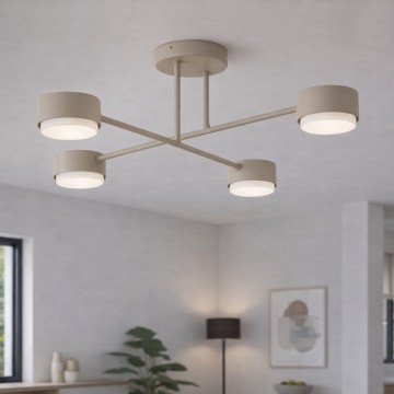 Brilagi - Pinnale paigaldatav lühter MONO 4xGX53/12W/230V beež