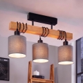 BRILAGI - pinnale paigaldatav lühter NUBILA 3xE27/60W/230V mänd/helehall