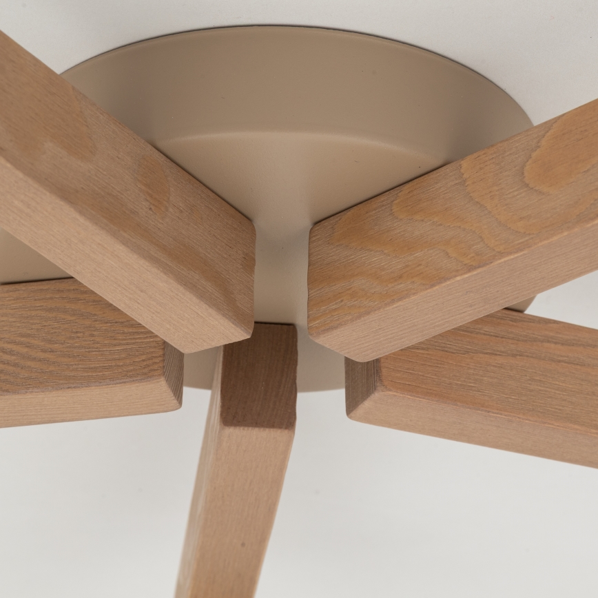 Brilagi - Pinnapealne laelamp LATTE SABIA 5xE27/15W/230V mänd/valge