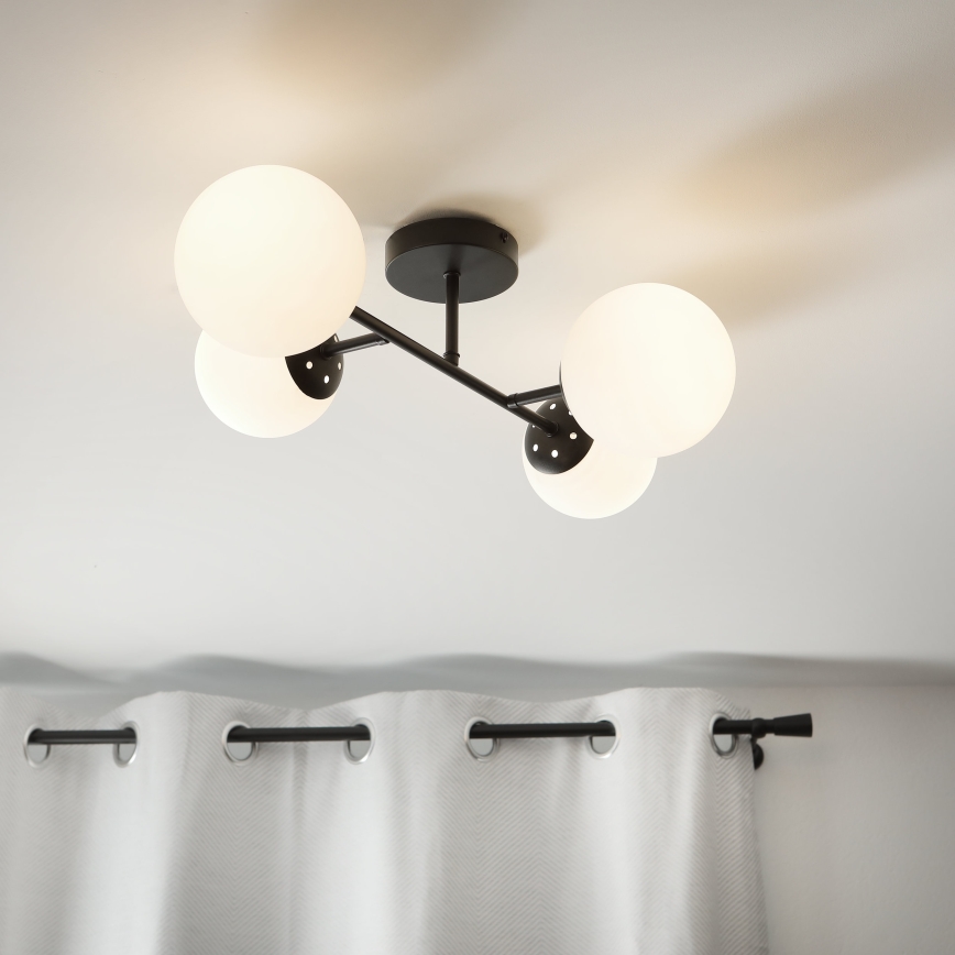 Brilagi - Pinnapealne laelamp MALONY 4xE14/20W/230V must