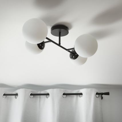 Brilagi - Pinnapealne laelamp MALONY 4xE14/20W/230V must