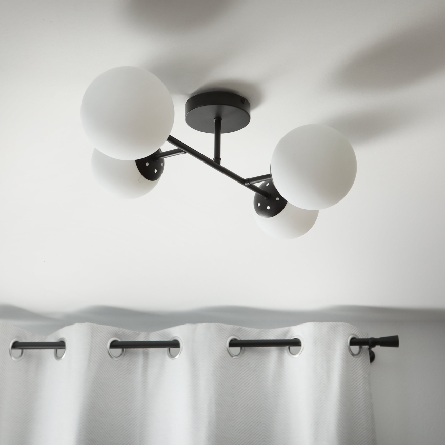 Brilagi - Pinnapealne laelamp MALONY 4xE14/20W/230V must