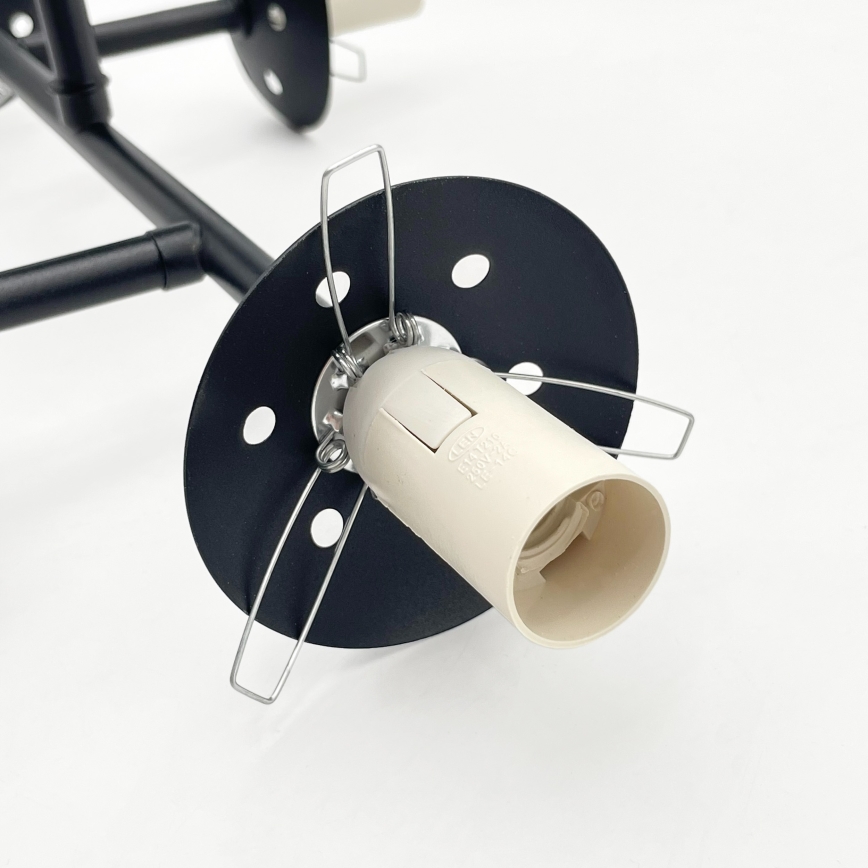 Brilagi - Pinnapealne laelamp MALONY 4xE14/20W/230V must