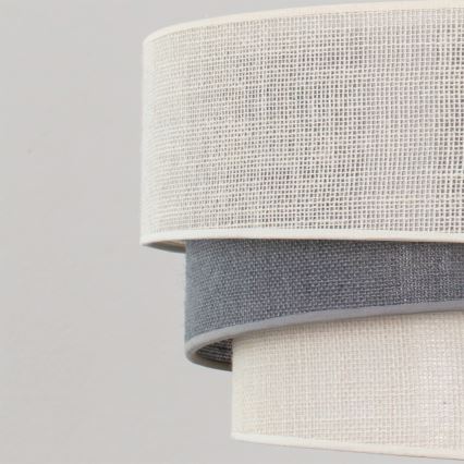 Brilagi - Pinnapealne laelamp TRIO 1xE27/60W/230V läbimõõt 40 cm kreem/hall