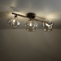 Brilagi - Pinnapealne laelamp VULCANO 3xG9/8W/230V pronks/suitsune beež