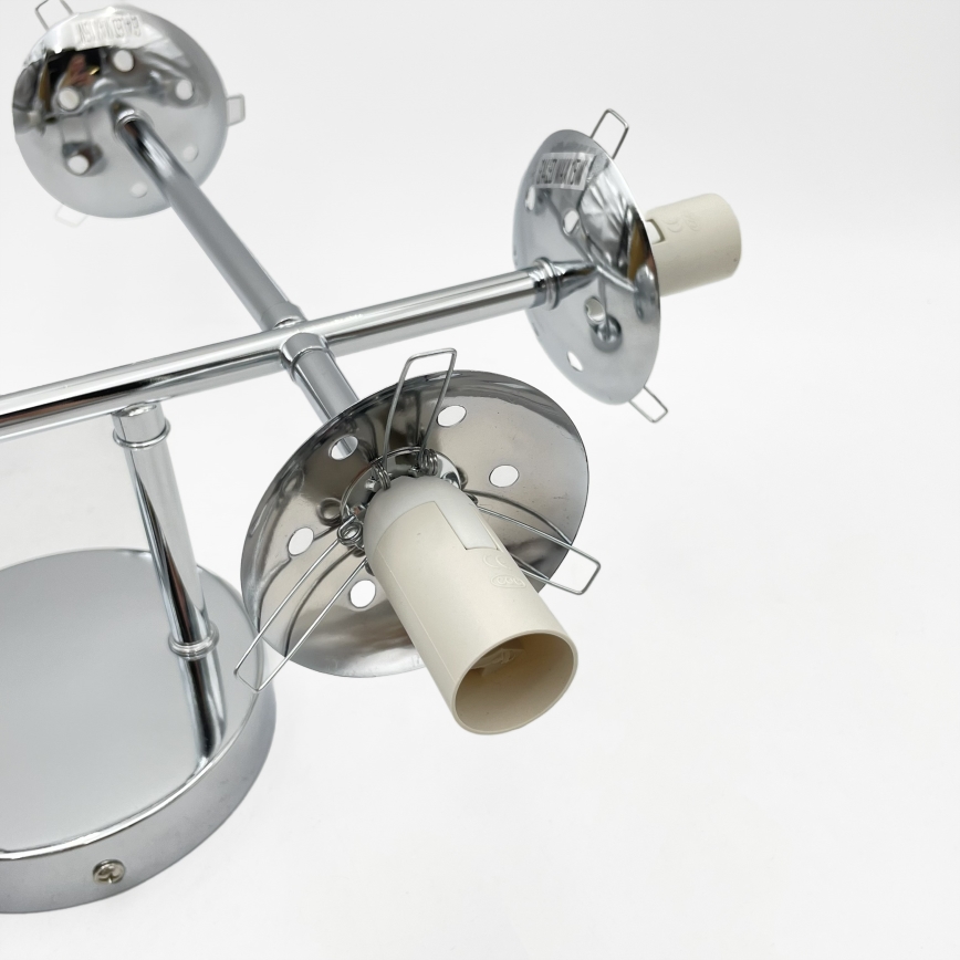 Brilagi - pinnapealne laelühter MALONY 6xE14/20W/230V läikiv kroom